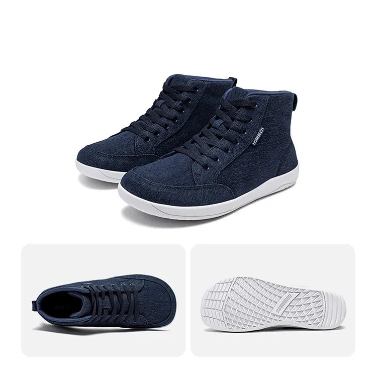 Men’s Canvas High-Top Casual Sneakers