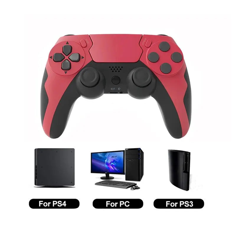 Wireless Gamepad with Six Axis Gyroscope Game Controller For PS4 PS3 Console Wins 7 8 10 Dual Vibration PC