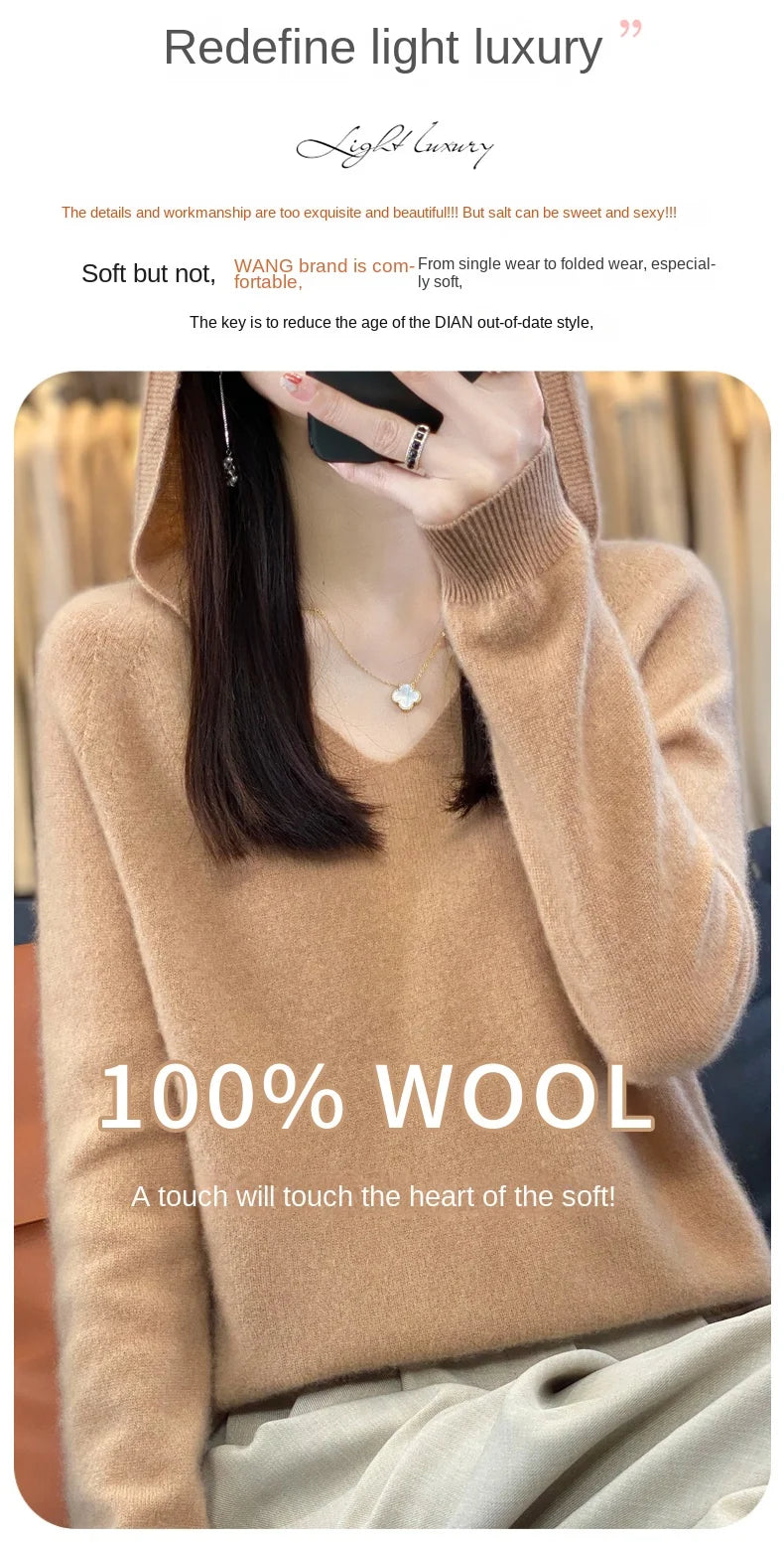 Women’s Loose Knit Sweater – Soft Heavyweight Pullover