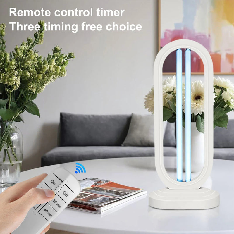 UVC Light Sanitizer Lamp for Home Disinfection and Air Purification
