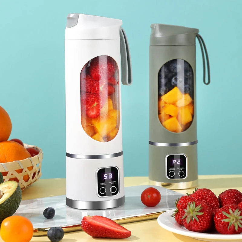 USB Portable Blender – 25W Rechargeable Mini Juicer with Automatic Pulp Ejection