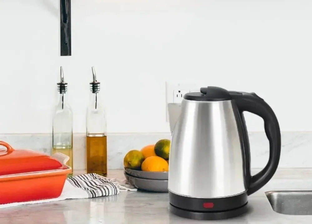 2L Food-grade Stainless Steel Electric Kettle Fast Boiling Hot Water Heater, Multi-purpose Teapot for Coffee, Beverage Daily Use