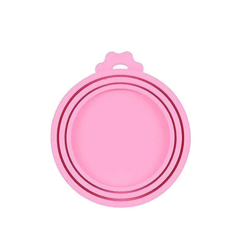 Reusable Silicone Pet Food Can Covers – Airtight Lids for Dog & Cat Cans (3 Sizes)”