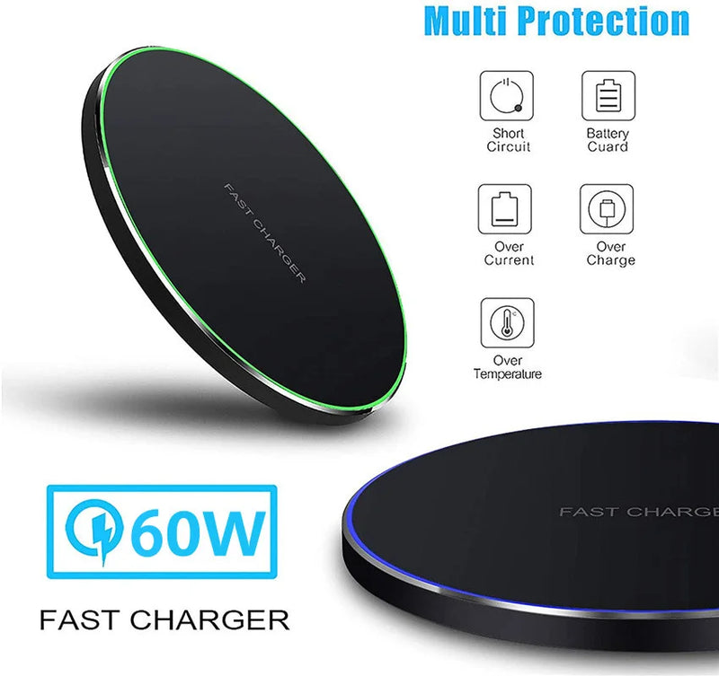 Wireless Charger For Doogee V10 S97 Pro S88 Plus S86 Pro S88 Pro S96 Pro S59 S68 Pro  Fast Charging Pad Power Phone Accessory