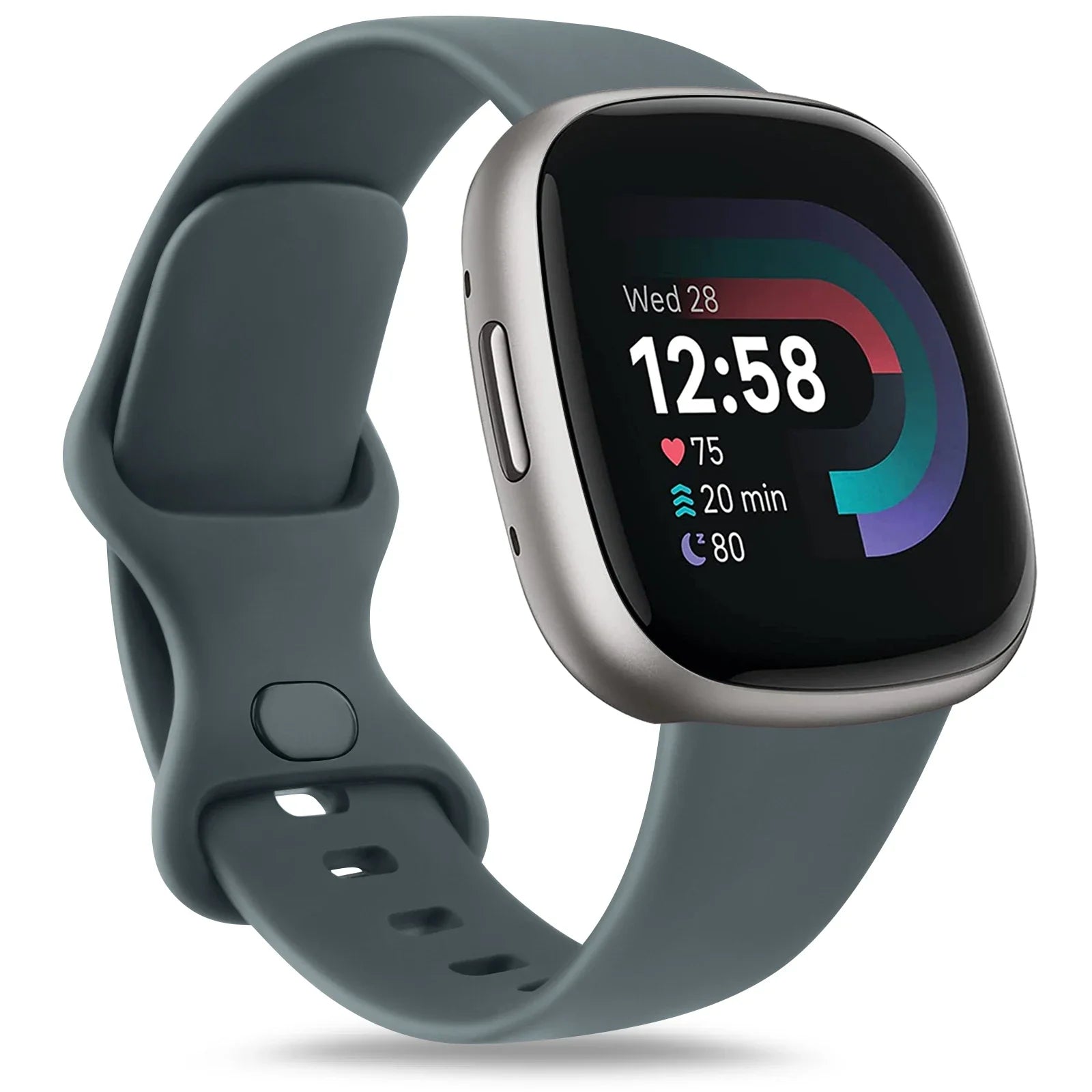 Smartwatch Strap for Fitbit Versa 3 Versa 4 Band Watchband Soft Bracelet Replacement for Fitbit Sense Sense 2 Strap Wristband