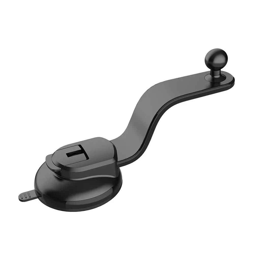 Universal Suction Cup Car Phone Holder with Telescopic Arm And Foldable Design 17mm Ball Mount for All Smartphones