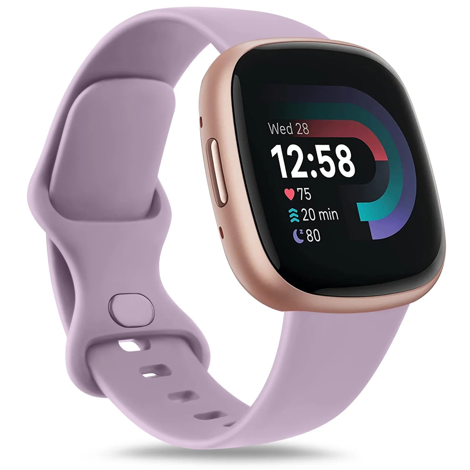 Smartwatch Strap for Fitbit Versa 3 Versa 4 Band Watchband Soft Bracelet Replacement for Fitbit Sense Sense 2 Strap Wristband