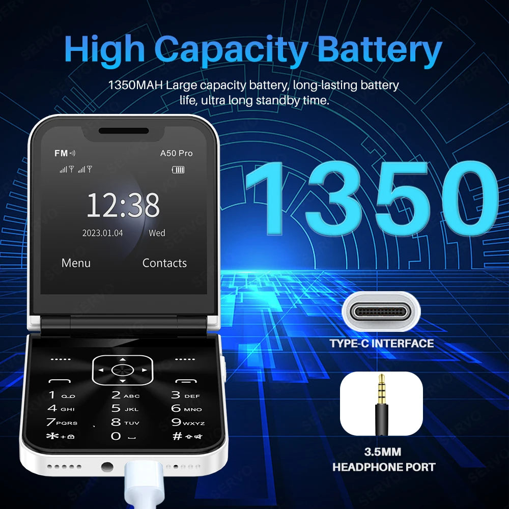 Color Flip Mobile Phone Auto Call Record FM Radio Speed Dial Magic Voice GSM Dual SIM Unlocked Foldable Cellphones