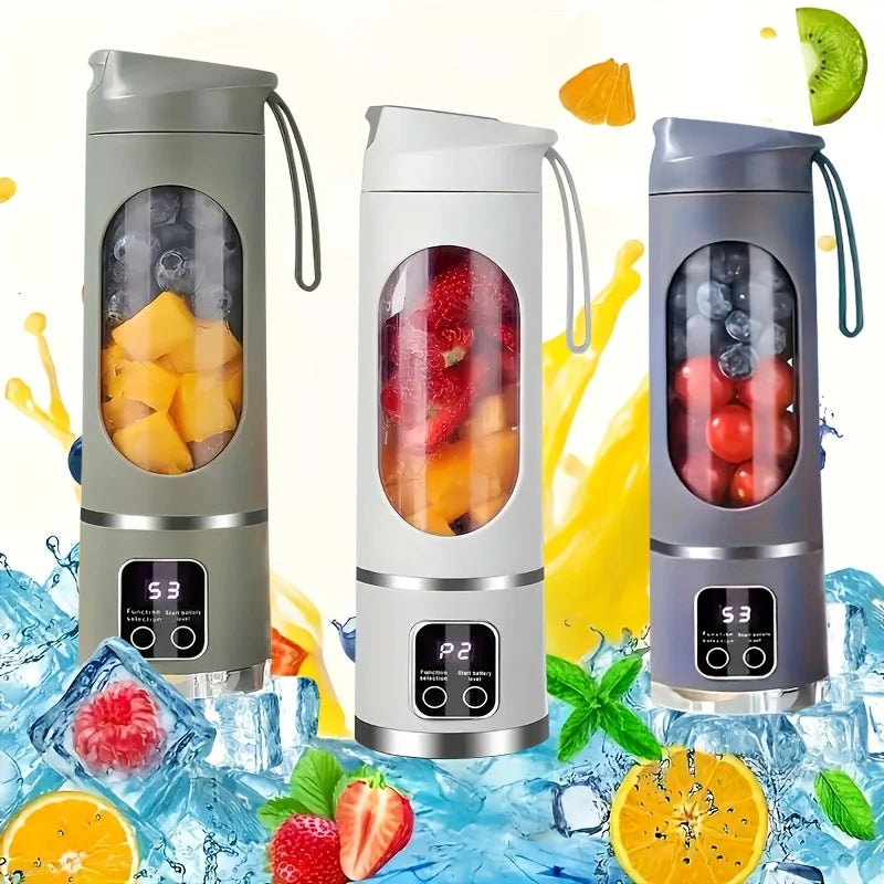 USB Portable Blender – 25W Rechargeable Mini Juicer with Automatic Pulp Ejection