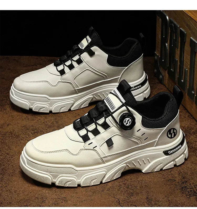 Men’s Breathable Height-Increasing Outdoor Sneakers