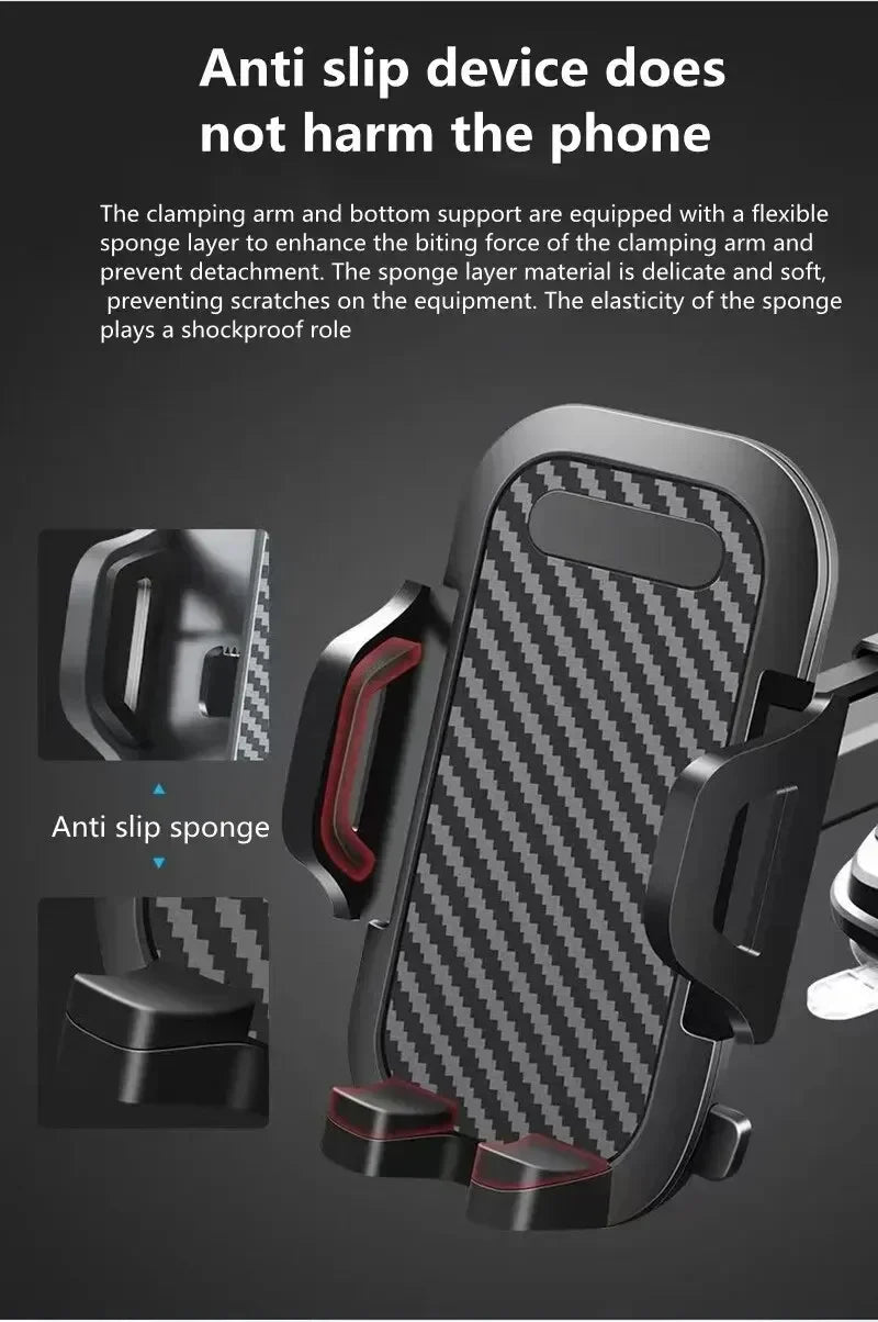 NEW 360° Rotation Car Phone Holder Universal Sucker Mount Cellphone Stand Stable Suction Cup Support in Car Mobilephone Bracket