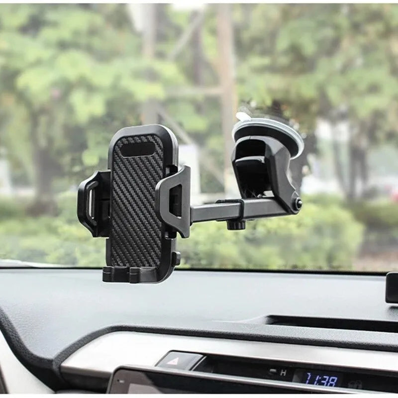 Car Phone Holder Mount Stand Suction Cup Smartphone Mobile Cell Support in Car Bracket For iPhone Xiaomi Huawei Samsung