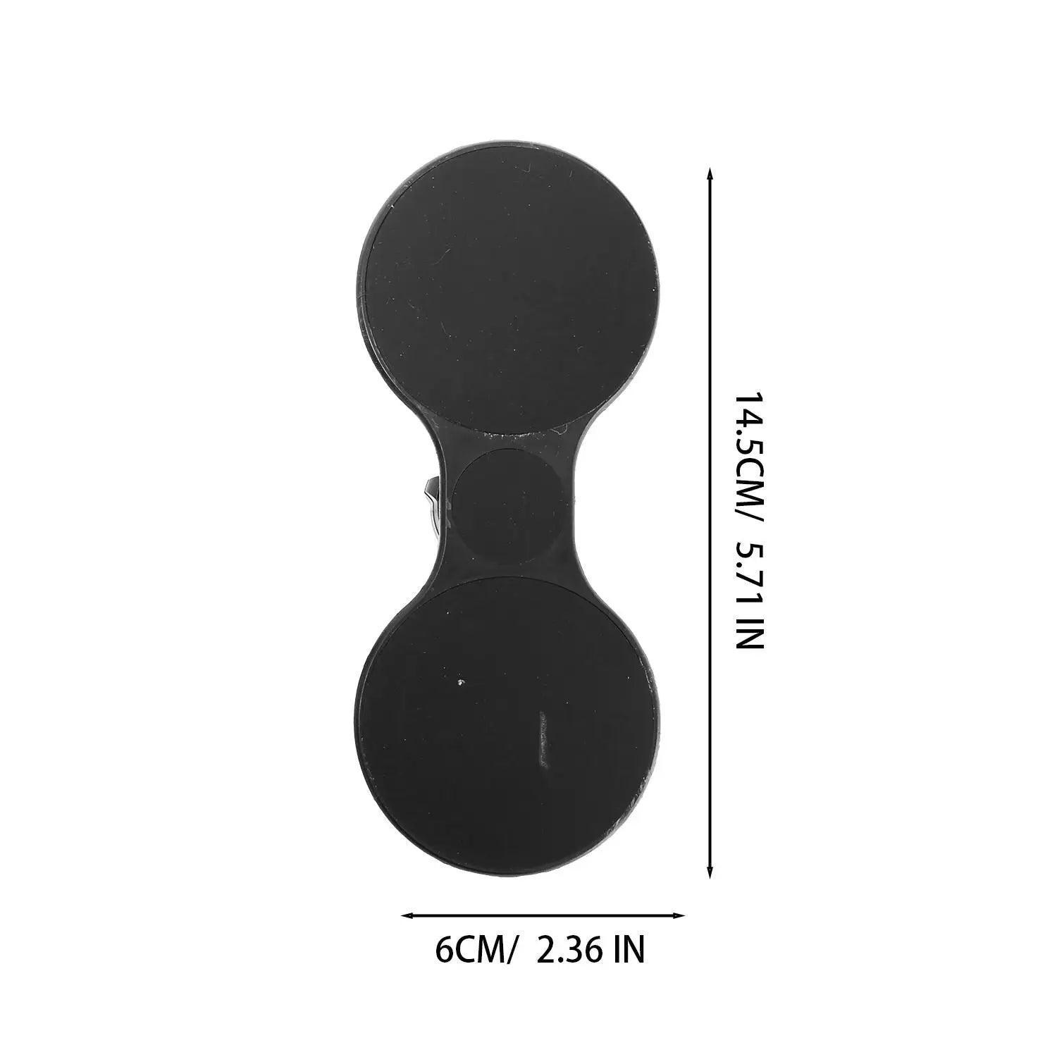 Mount Head Dual-Phone Magnetic Mount for Cars Accessory ABS N52 Magnetic Ring for Secure Attachment Universal Car Bracket
