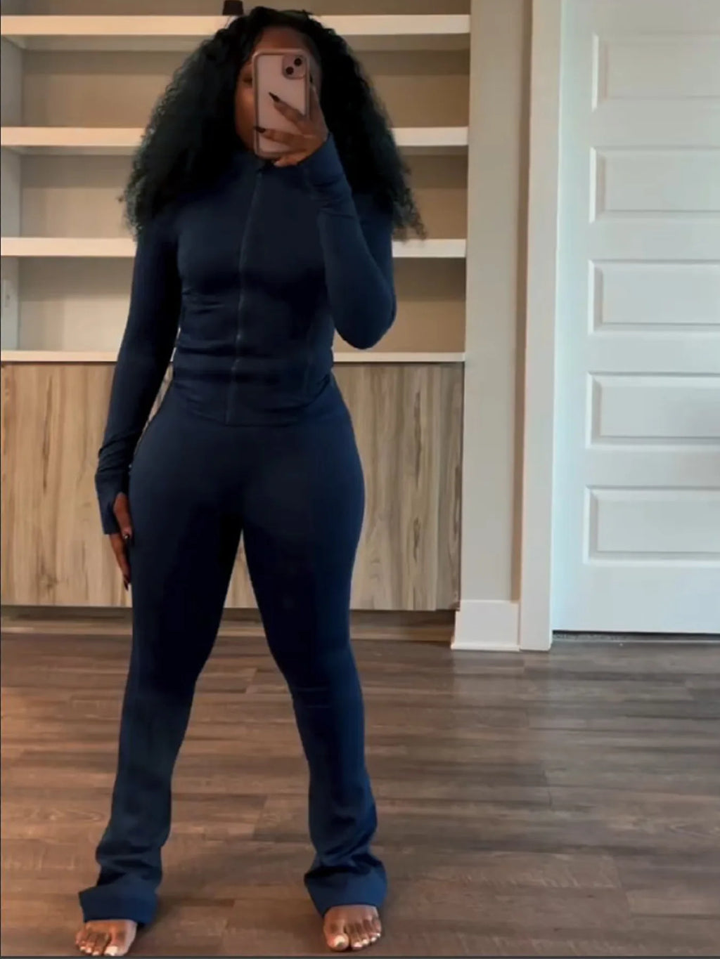 Streetwear Casual Tracksuit Sexy Women Two Pieces Club Matching Set High Street Pants Outfit