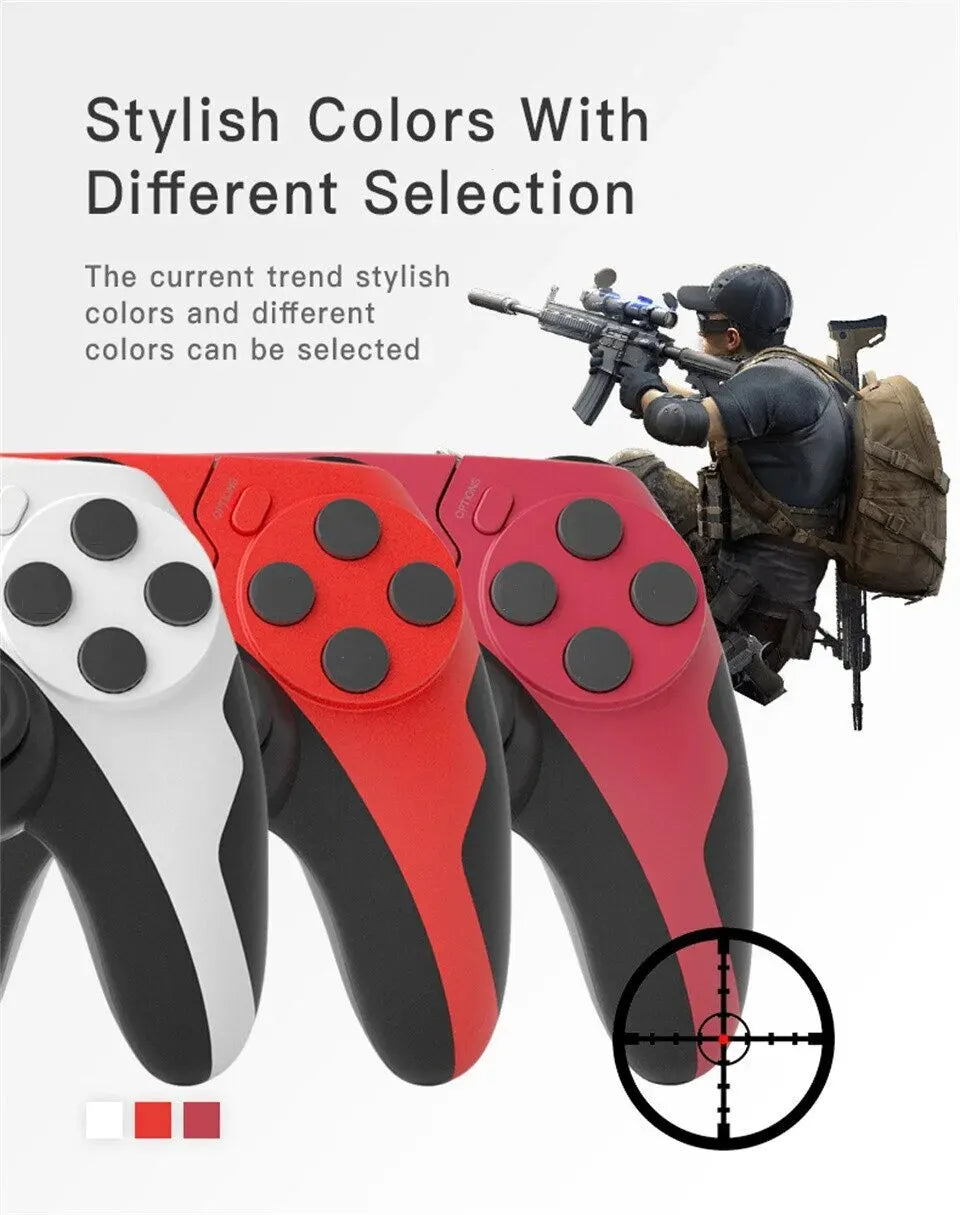 Wireless Gamepad with Six Axis Gyroscope Game Controller For PS4 PS3 Console Wins 7 8 10 Dual Vibration PC