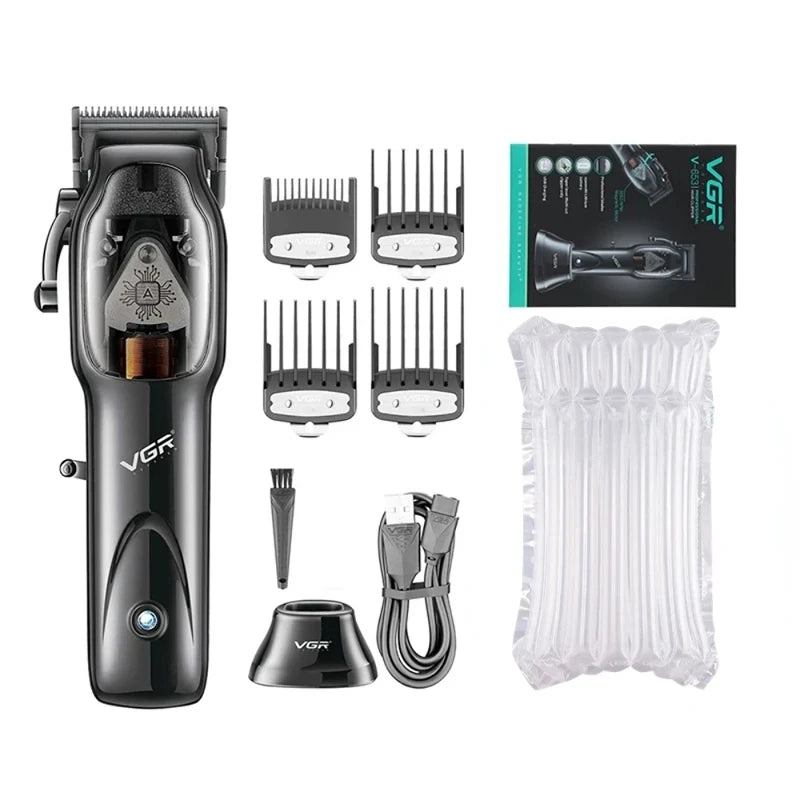 Original VGR Hair Trimmer Cordless Hair Clipper Electric Hair Clipper Professional Hair Clipper Men's Hair Clipper V-653