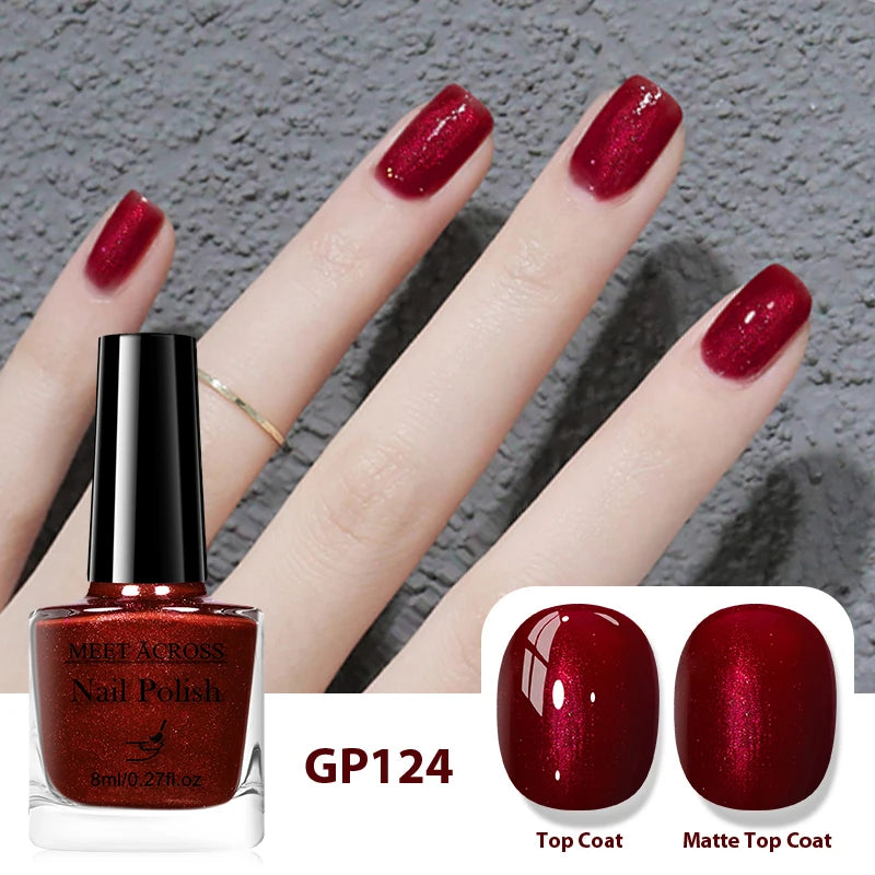 Water-Based Nail Polish 48 Colors Long Lasting Quick Drying No Need of Lamp to Cure Nail Supplies Vernis for Nails Manicure