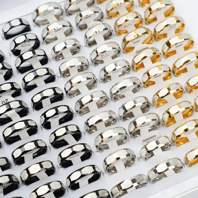 Stainless Steel Wedding and Engagement Band – Unisex Design