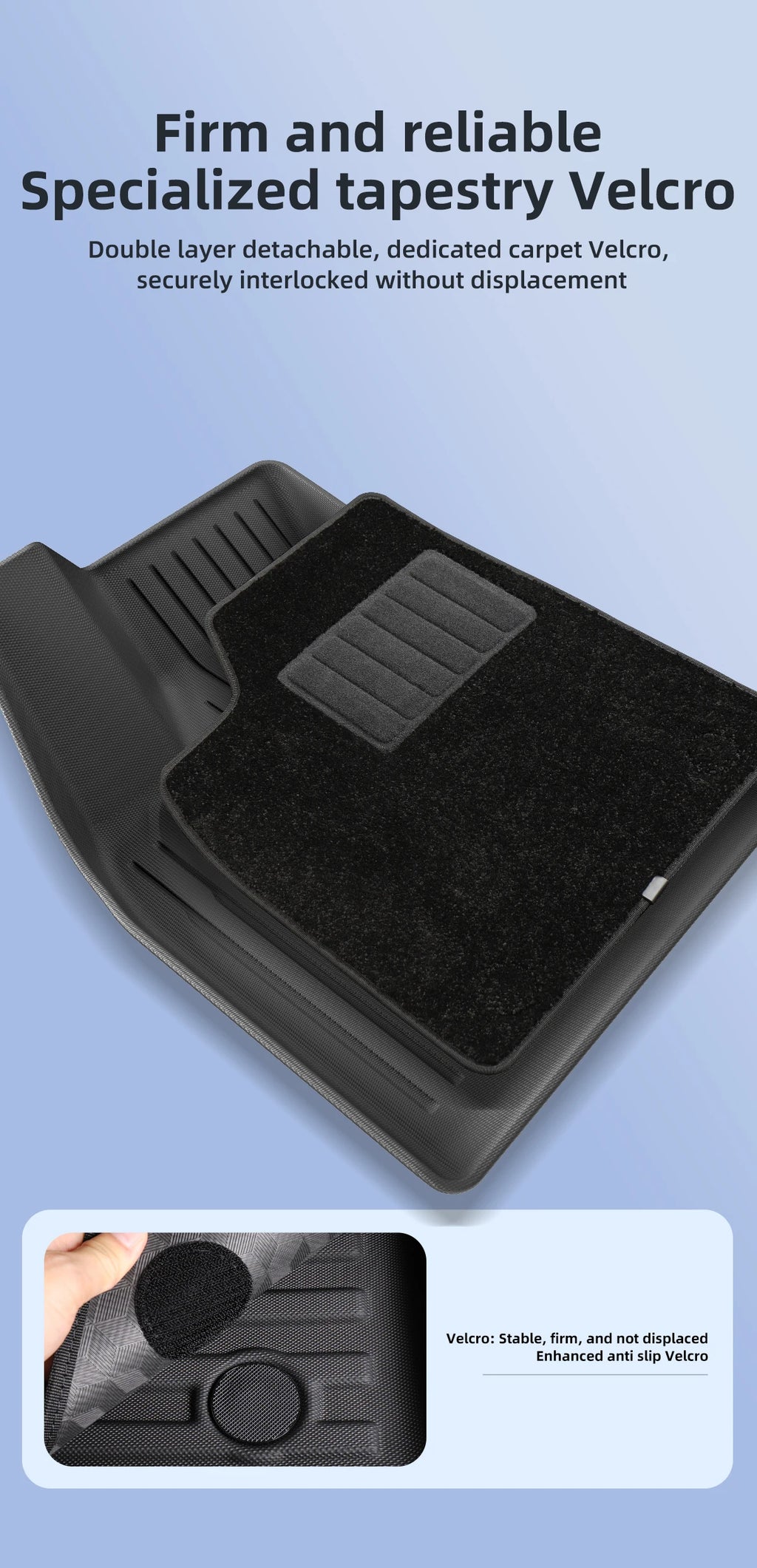 for Tesla Model X 2022-2025 Car Floor Mats TPE Waterproof Wear-resistant Foot Pads Car Accessories Front And Rear Trunk Mat