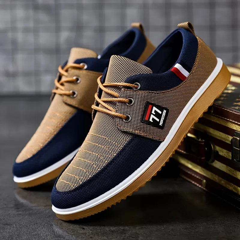 Fashionable Trendy Men's Shoes Casual Sports Shoes Comfortable and Versatile Knitted