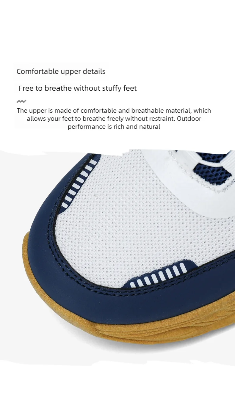 Men's Korean breathable casual sports shoes four season new soft soled Rotating shoelaces outdoor running shoes student sneakers