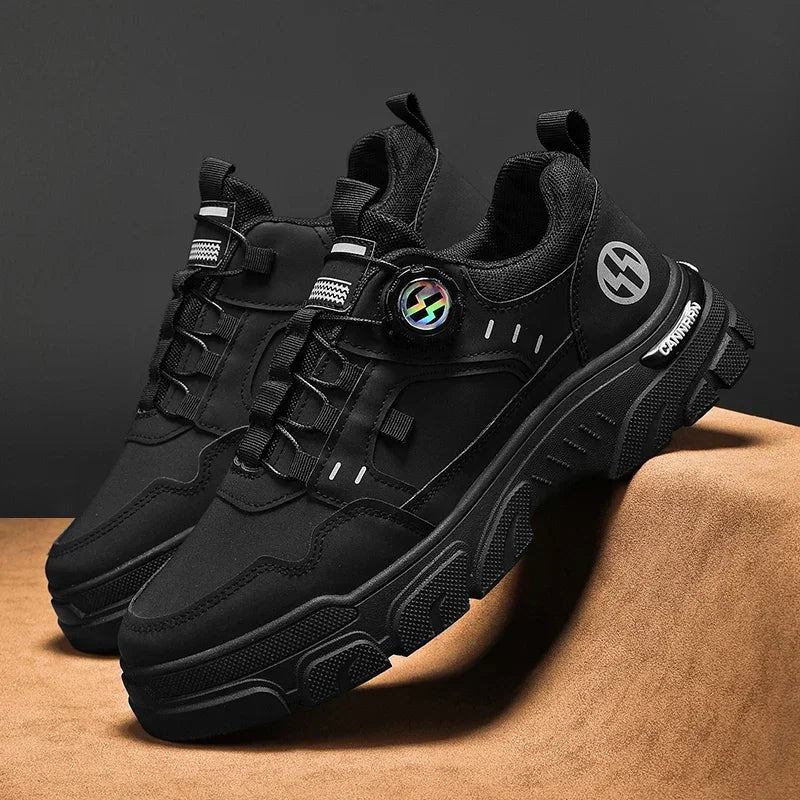Men’s Breathable Height-Increasing Outdoor Sneakers