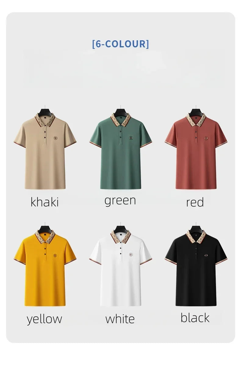 Men’s Embroidered Long Sleeve Dress Shirt