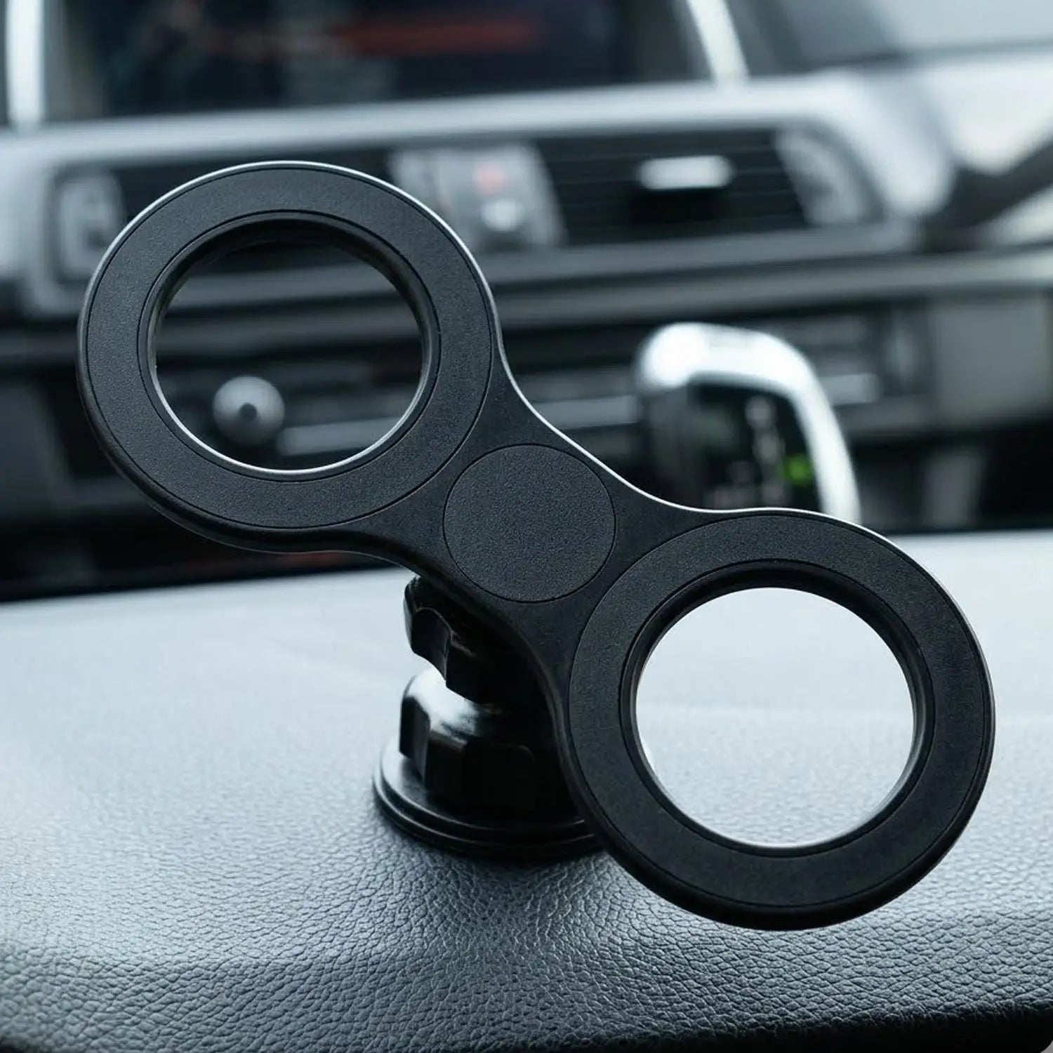 Mount Head Dual-Phone Magnetic Mount for Cars Accessory ABS N52 Magnetic Ring for Secure Attachment Universal Car Bracket