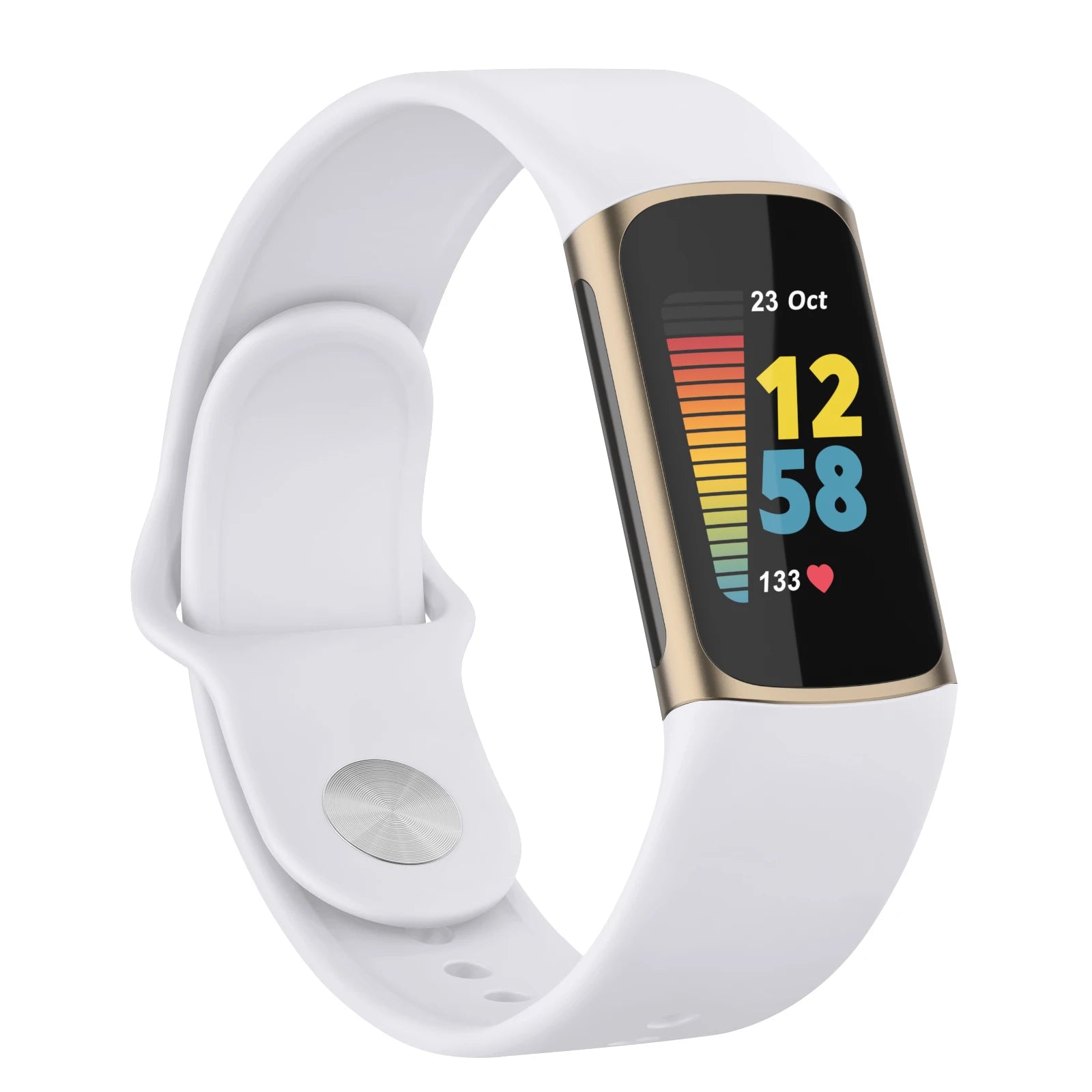 Watchband for Fitbit Charge 6 5 Strap Silicone Wristband for Fitbit Charge 5 6 Sport Bracelet Replacement Smartwatch Accessories