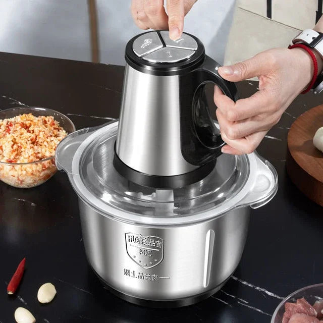 Stainless Steel Multifunctional Crusher Vegetable Cutter And Crusher for Efficient Kitchen Preparation