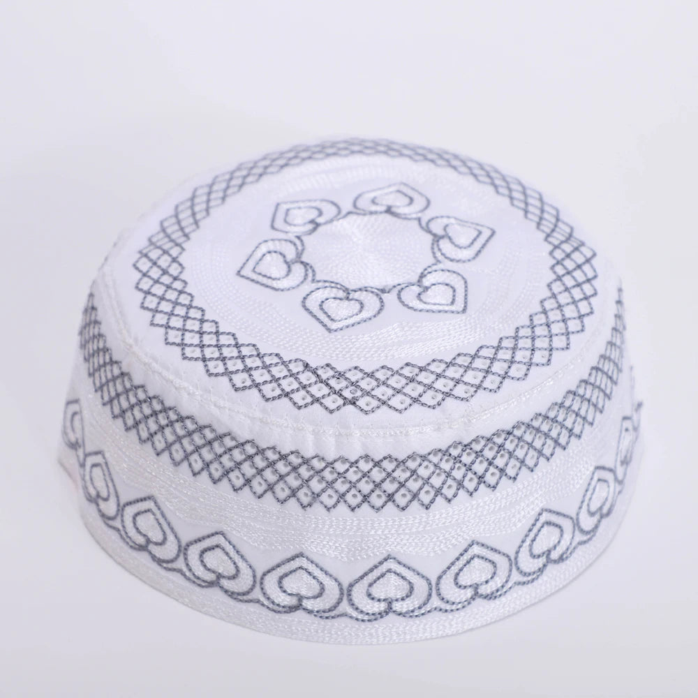 Men’s Kufi Cap – Breathable Islamic Prayer Hat