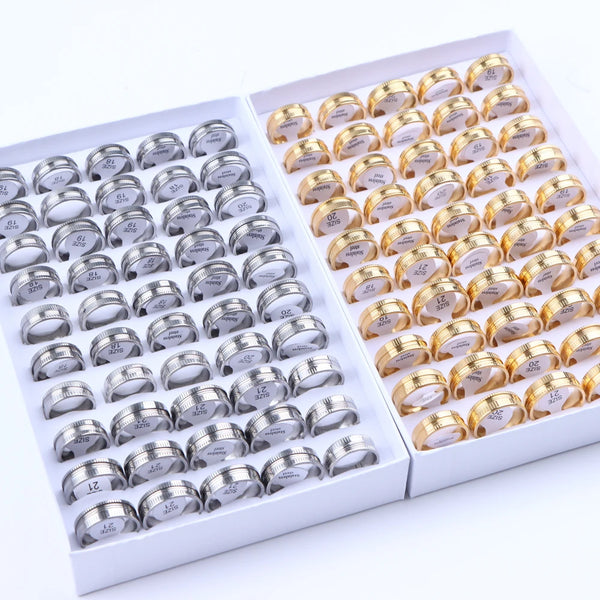 Stainless Steel Wedding and Engagement Band – Unisex Design