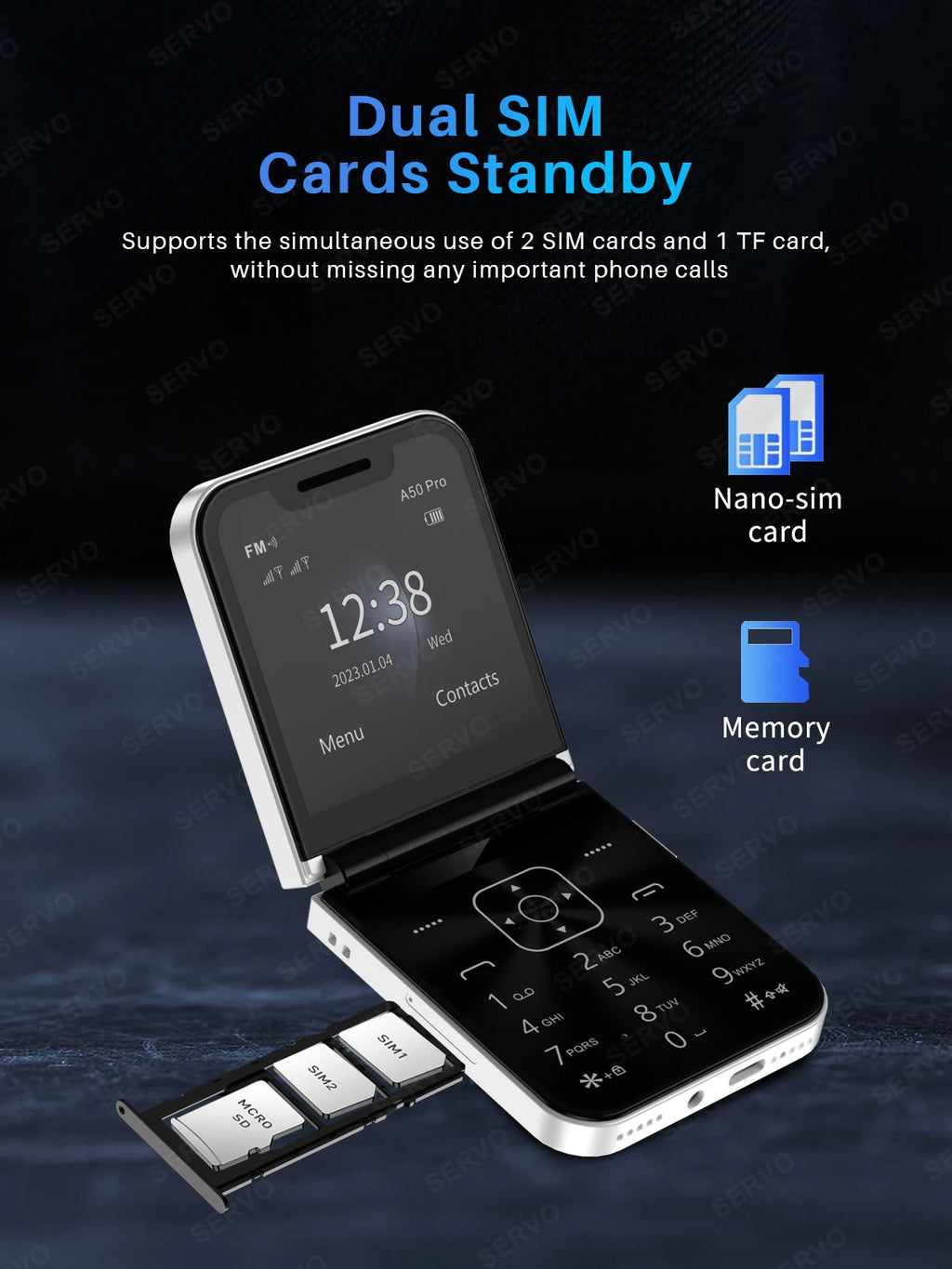 Color Flip Mobile Phone Auto Call Record FM Radio Speed Dial Magic Voice GSM Dual SIM Unlocked Foldable Cellphones