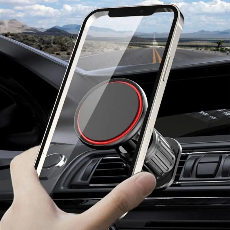 Magnetic Car Phone Mount For Phone Holder Car Air Vent Stand Magnet Car Air Vent Clip Cellphone Mount