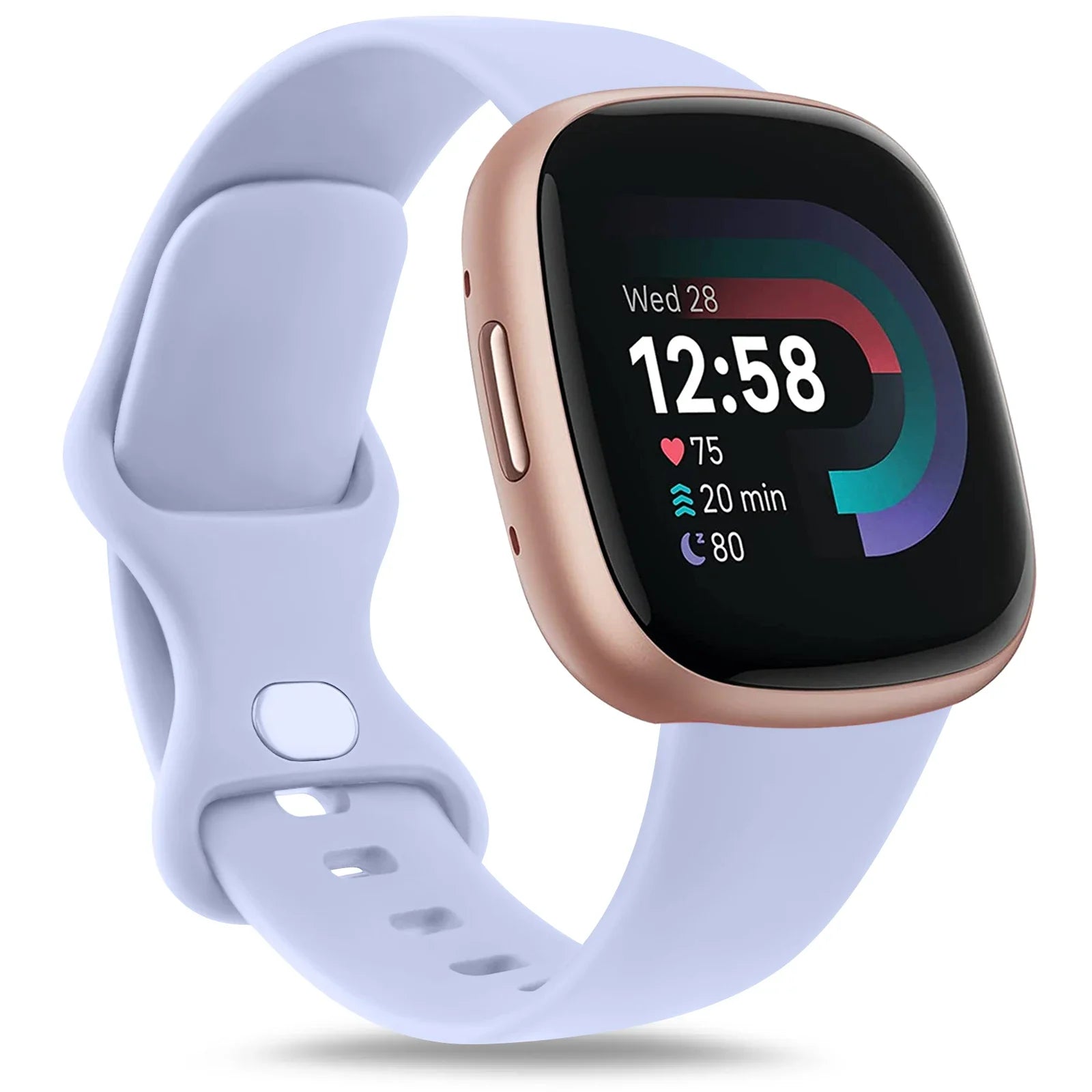 Smartwatch Strap for Fitbit Versa 3 Versa 4 Band Watchband Soft Bracelet Replacement for Fitbit Sense Sense 2 Strap Wristband