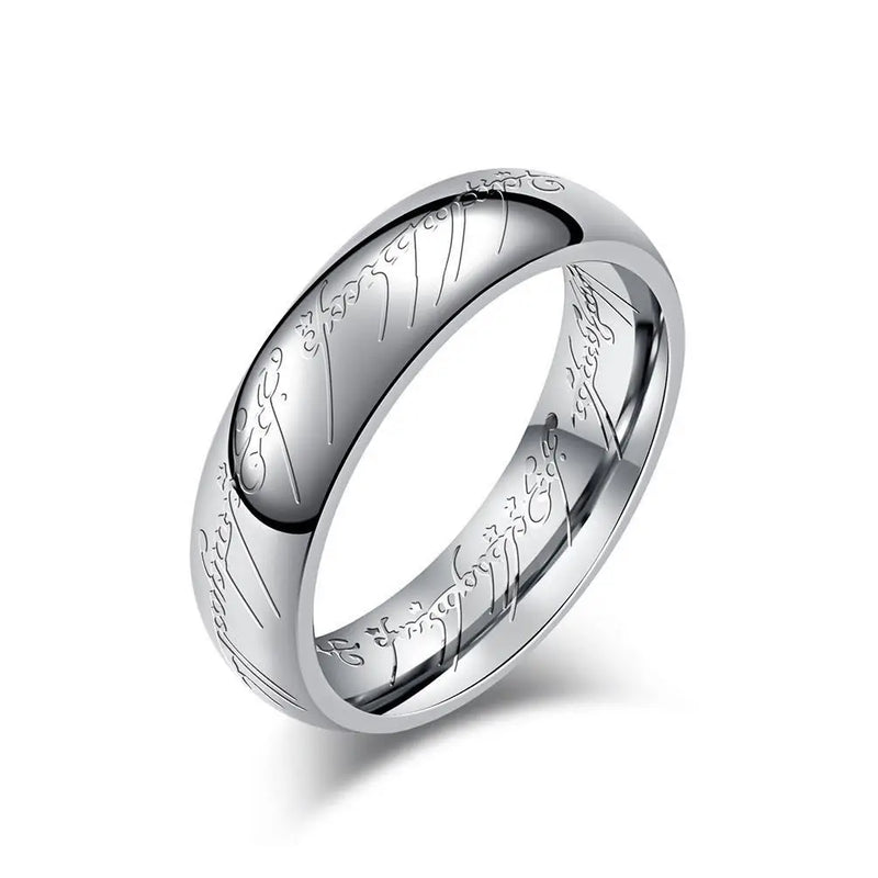 Titanium Steel Unisex Ring – Wedding, Engagement, or Party Jewelry