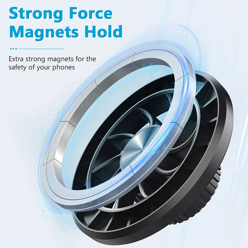 Car Mount Magnetic Phone Holder For Car Air Vent Adjustable Magnetic Phone Mount For Phone 12/13/14/15