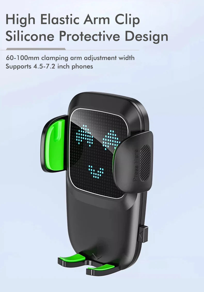Windshield/Dashboard/Window Universal Suction Cup Phone Holder Suction Cup Car Phone Holder Mount with Sticky Gel Pad Compatib