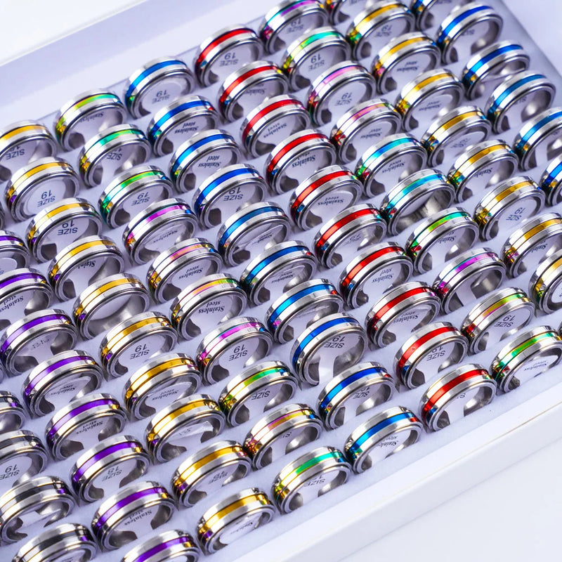 Stainless Steel Wedding and Engagement Band – Unisex Design