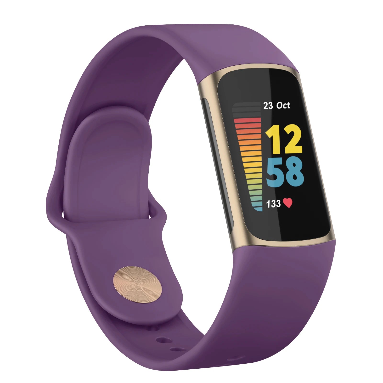 Watchband for Fitbit Charge 6 5 Strap Silicone Wristband for Fitbit Charge 5 6 Sport Bracelet Replacement Smartwatch Accessories