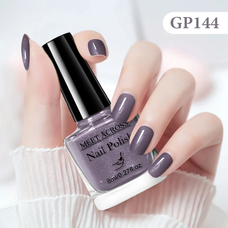 Water-Based Nail Polish 48 Colors Long Lasting Quick Drying No Need of Lamp to Cure Nail Supplies Vernis for Nails Manicure