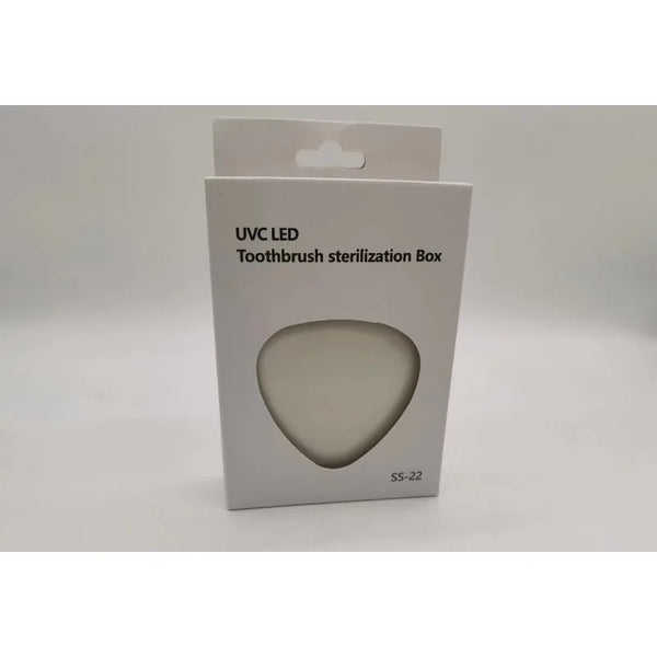 Mini UVC UV Toothbrush Disinfection Box UV Antibacterial Toothbrush Sterilizer Wall Mount Portable Toothbrush Storage Container