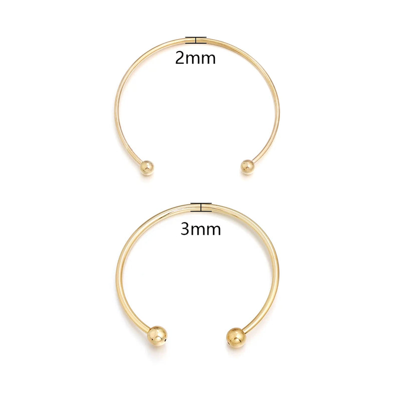 Unisex Silver-Plated Round Cuff Bracelet – Trendy Adjustable Design