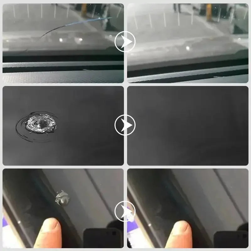 Windshield crack repair fluid,car window repair resin kit,glass scratch repair tool,glass curing adhesive,crack maintenance tool