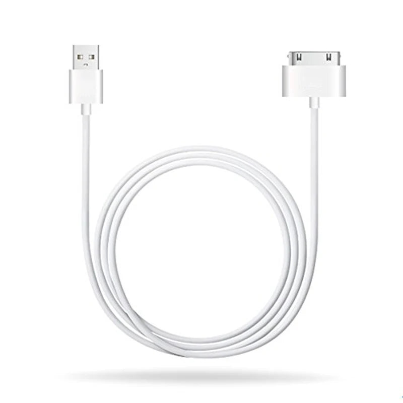USB Cable For iPhone 4 s 4s 3GS 3G iPad 1 2 3 iPod Nano itouch 30 Pin Fast Charging USB Cable Charger Adapter Data Sync Cord