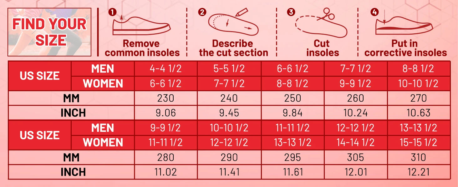 Orthopedic Sport Insole Plantar Fasciitis Flat Foot High Arch Support Men Women Sneaker Orthotic Plantillas Insert Shoe Sole