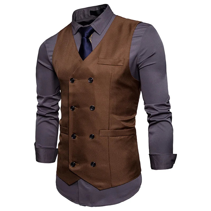 Men’s Printed Cotton Long-Sleeve Shirt