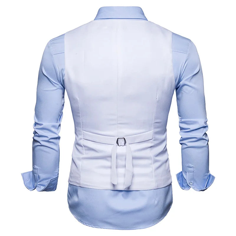 Men’s Printed Cotton Long-Sleeve Shirt