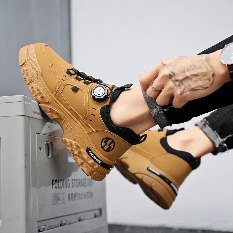 Men’s Breathable Height-Increasing Outdoor Sneakers
