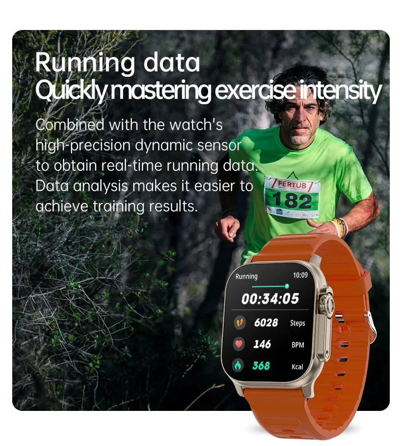 Discover the Smart Watch Pro – a Bluetooth 5.0 smartwatch with heart rate and fitness tracking, full HD touchscreen, and 12-hour battery life. Compatible with Android and iOS.